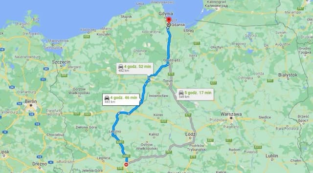 Gdańsk Łeba ile km? Sprawdź, jak szybko dotrzesz na miejsce